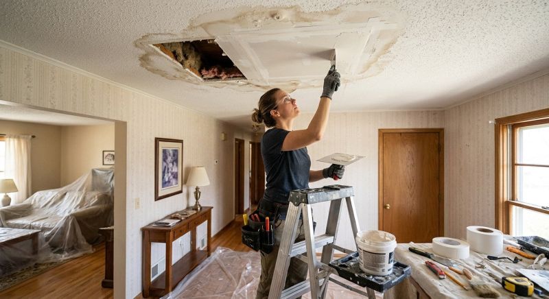 Leaking Ceiling Repair in Houston, TX