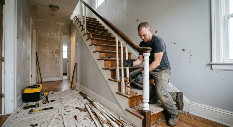 Banister Removal in Houston, TX