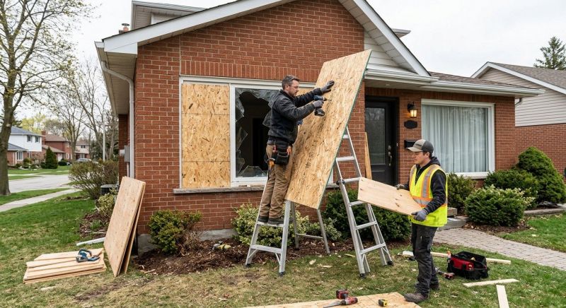 Board Up Service in Olathe, KS