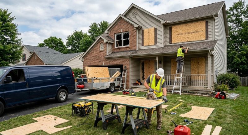 Board Up Service in Overland Park, KS