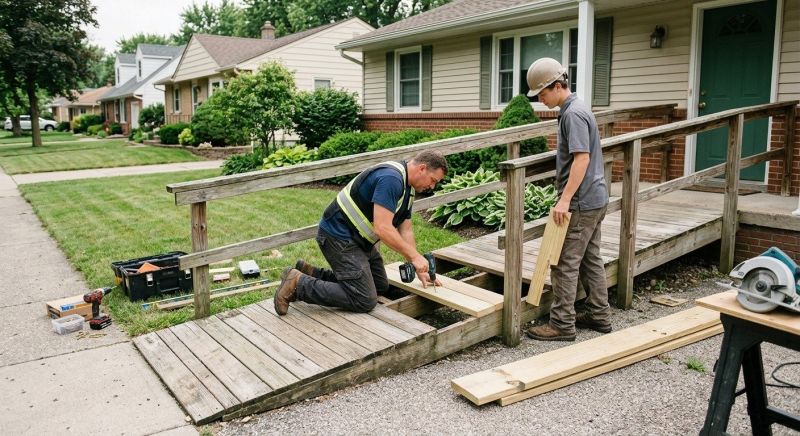 Disability Ramp Repair in Overland Park, KS