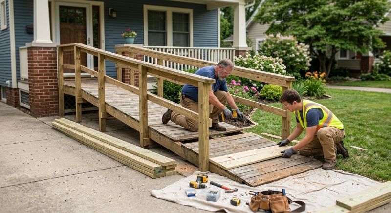 Disability Ramp Repair in Overland Park, KS