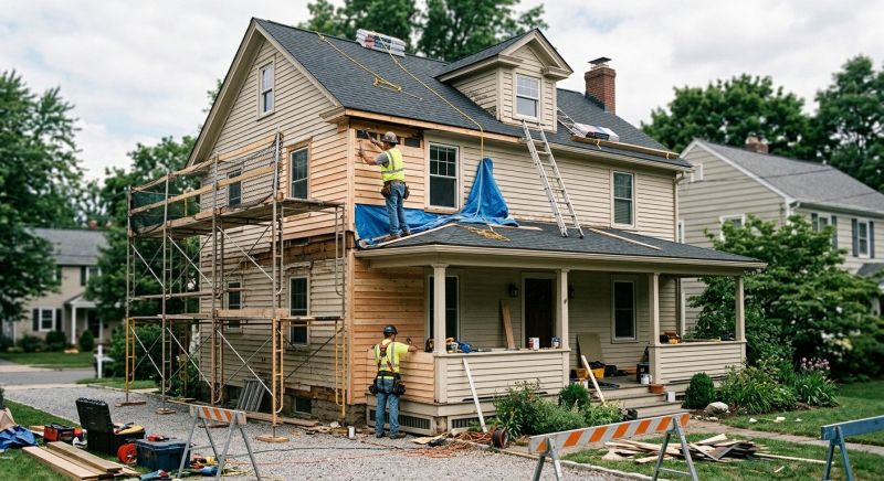 Exterior Renovation in Katy, TX