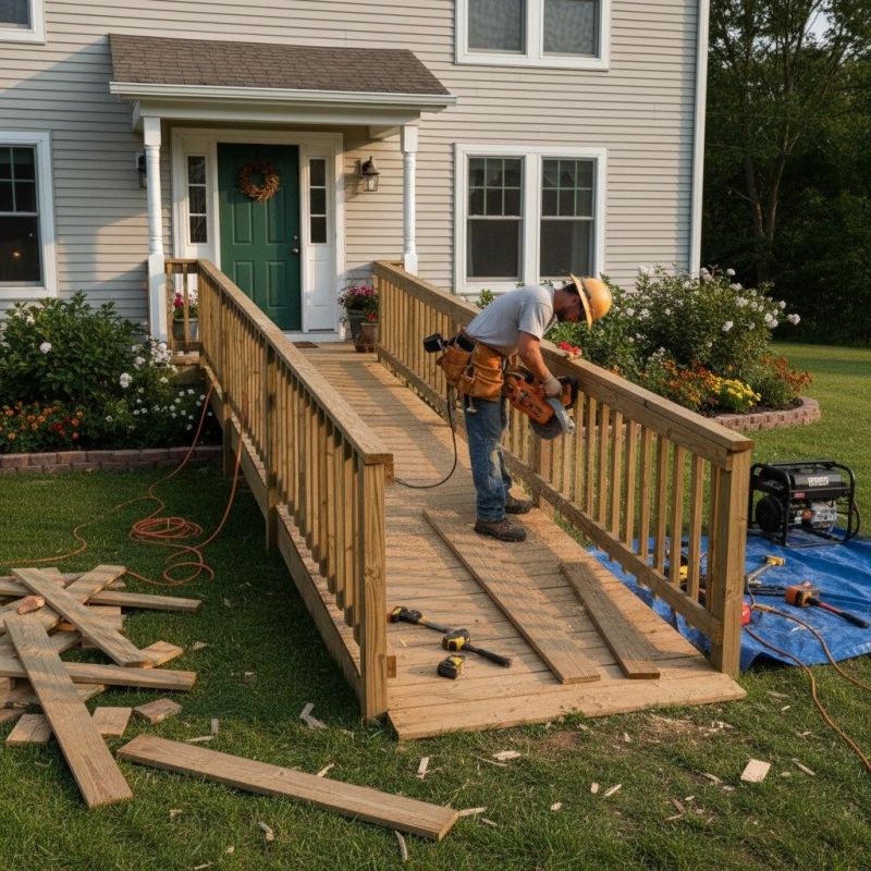 Handicap Ramp Repair in Wilmington, NC
