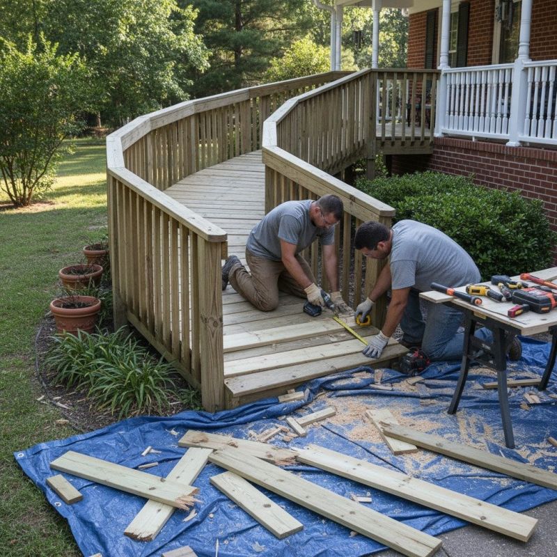Handicap Ramp Repair in Denver County, CO