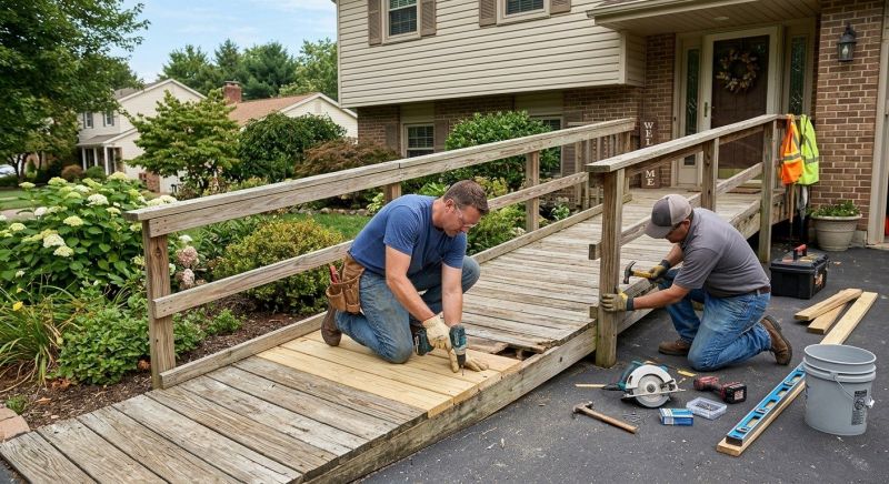 Handicap Ramp Repair in Kansas City, KS