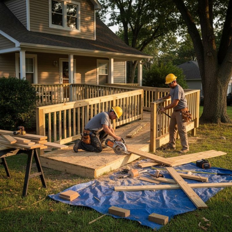 Handicap Ramp Repair in Conroe, TX