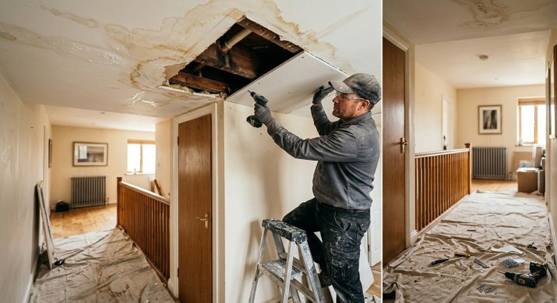 Leaking Ceiling Repair in Katy, TX
