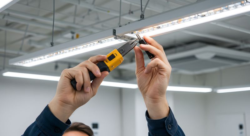 LED Lightbulb Installation