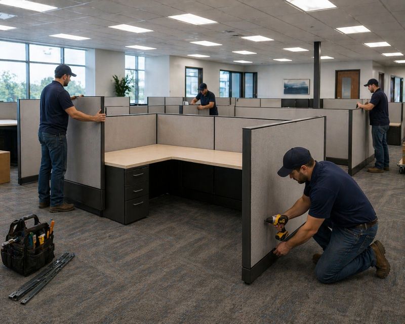 Office Workstation Assembly in Alpharetta, GA