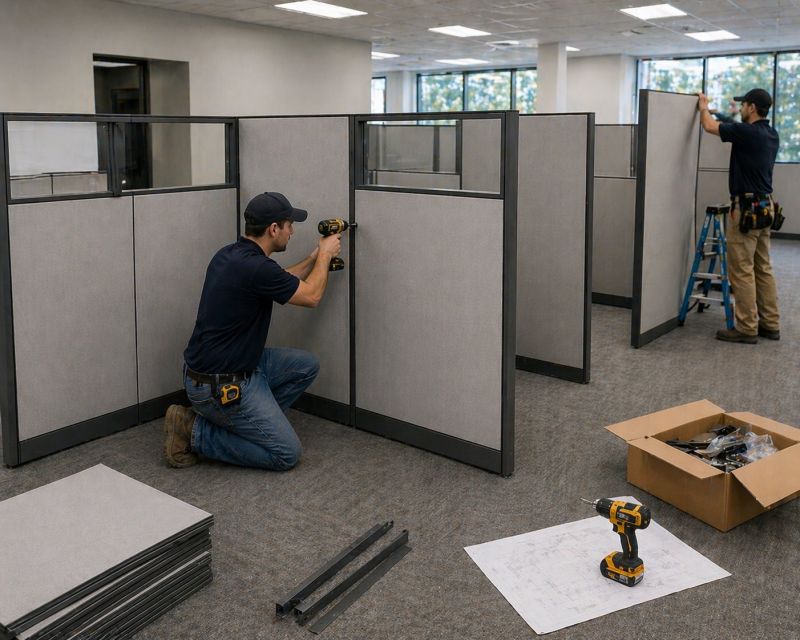 Office Workstation Assembly in Overland Park, KS
