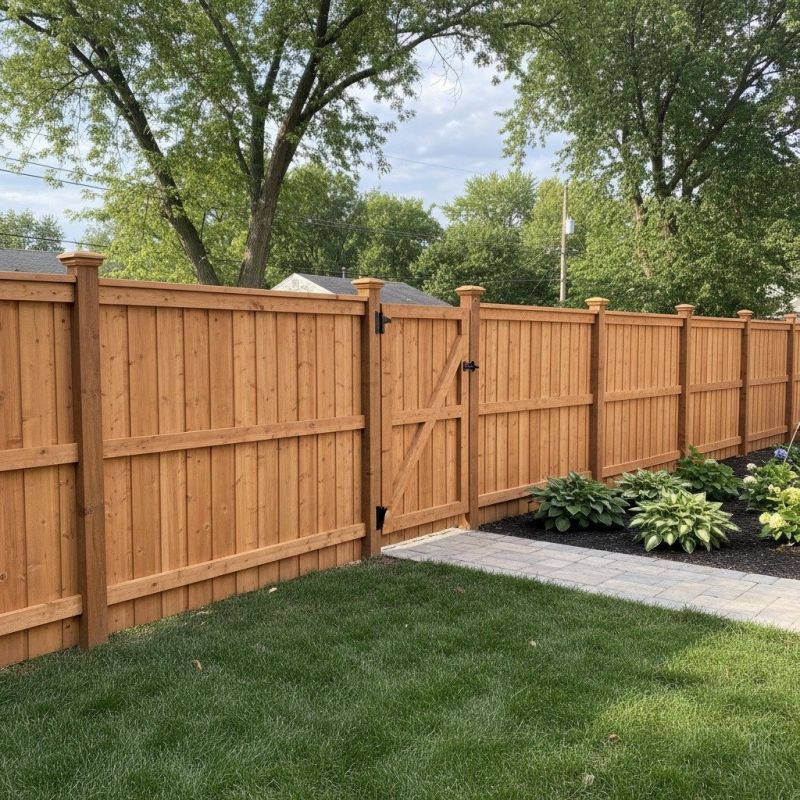 Privacy Fence Construction in West Des Moines, IA