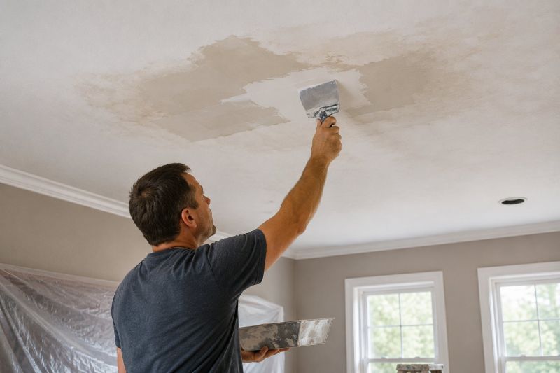 Water Damage Ceiling Repair in Conroe, TX