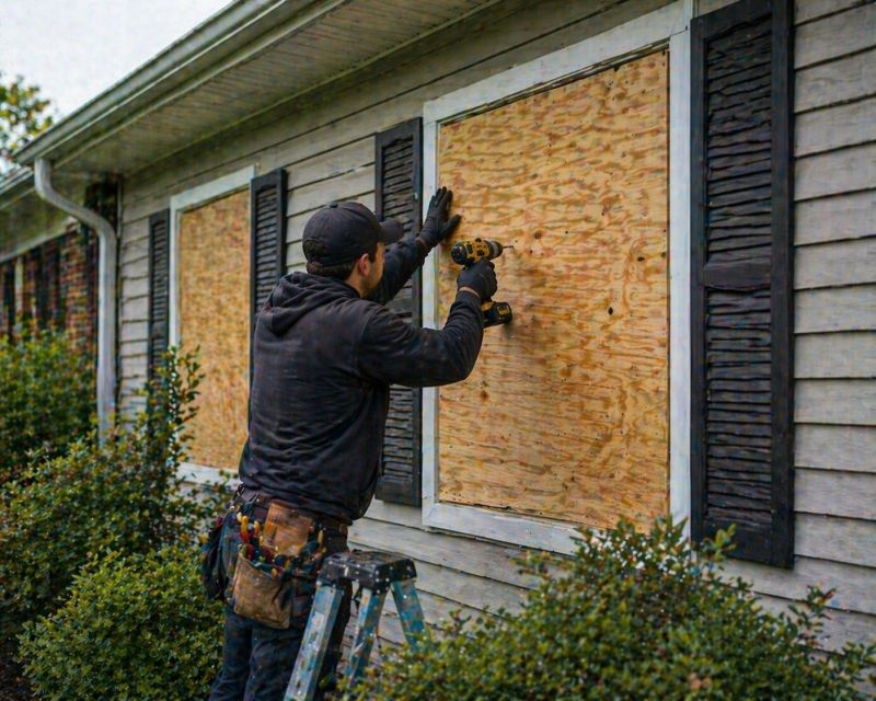 Window Boarding Service in Conroe, TX