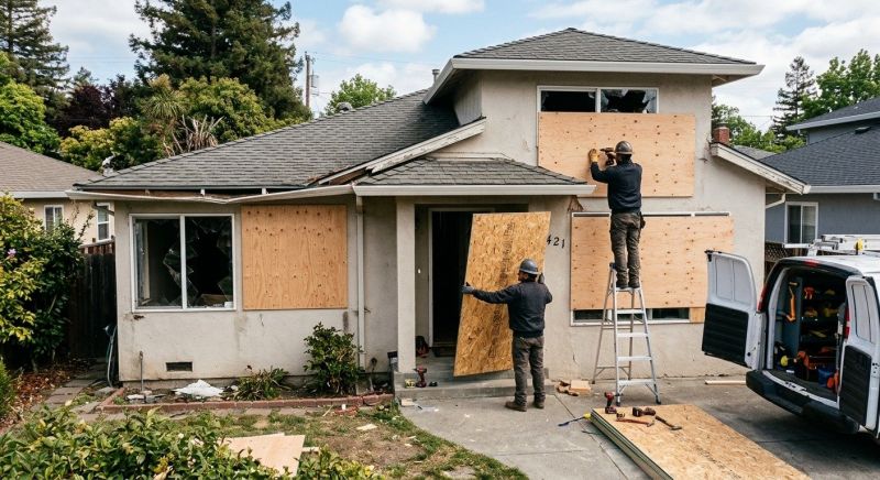 Window Boarding Service in Overland Park, KS